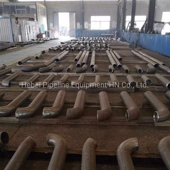 Les réducteurs de coude de garnitures faites sur commande ont fabriqué des bobines de tuyau d'acier au carbone